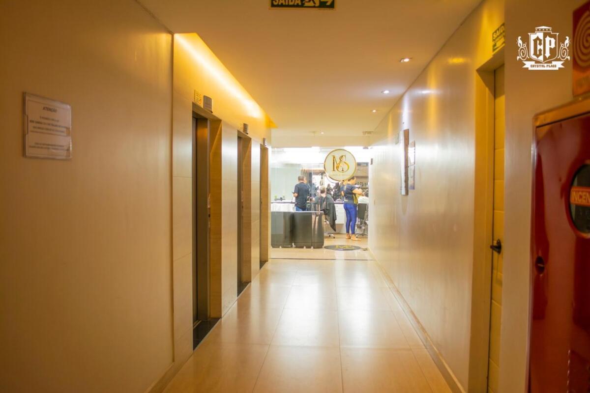 Elegancia & Conforto Flat Mobiliado Goiania Bagian luar foto