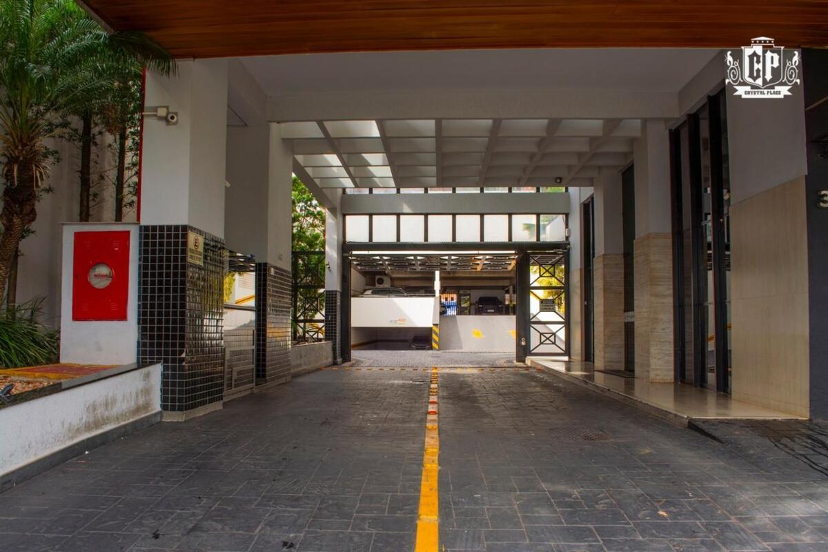 Elegancia & Conforto Flat Mobiliado Goiania Bagian luar foto