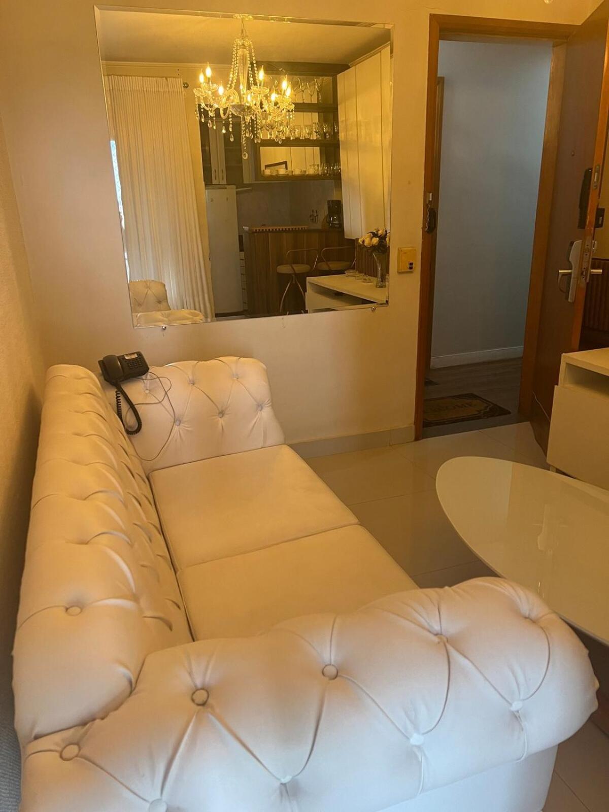 Elegancia & Conforto Flat Mobiliado Goiania Bagian luar foto