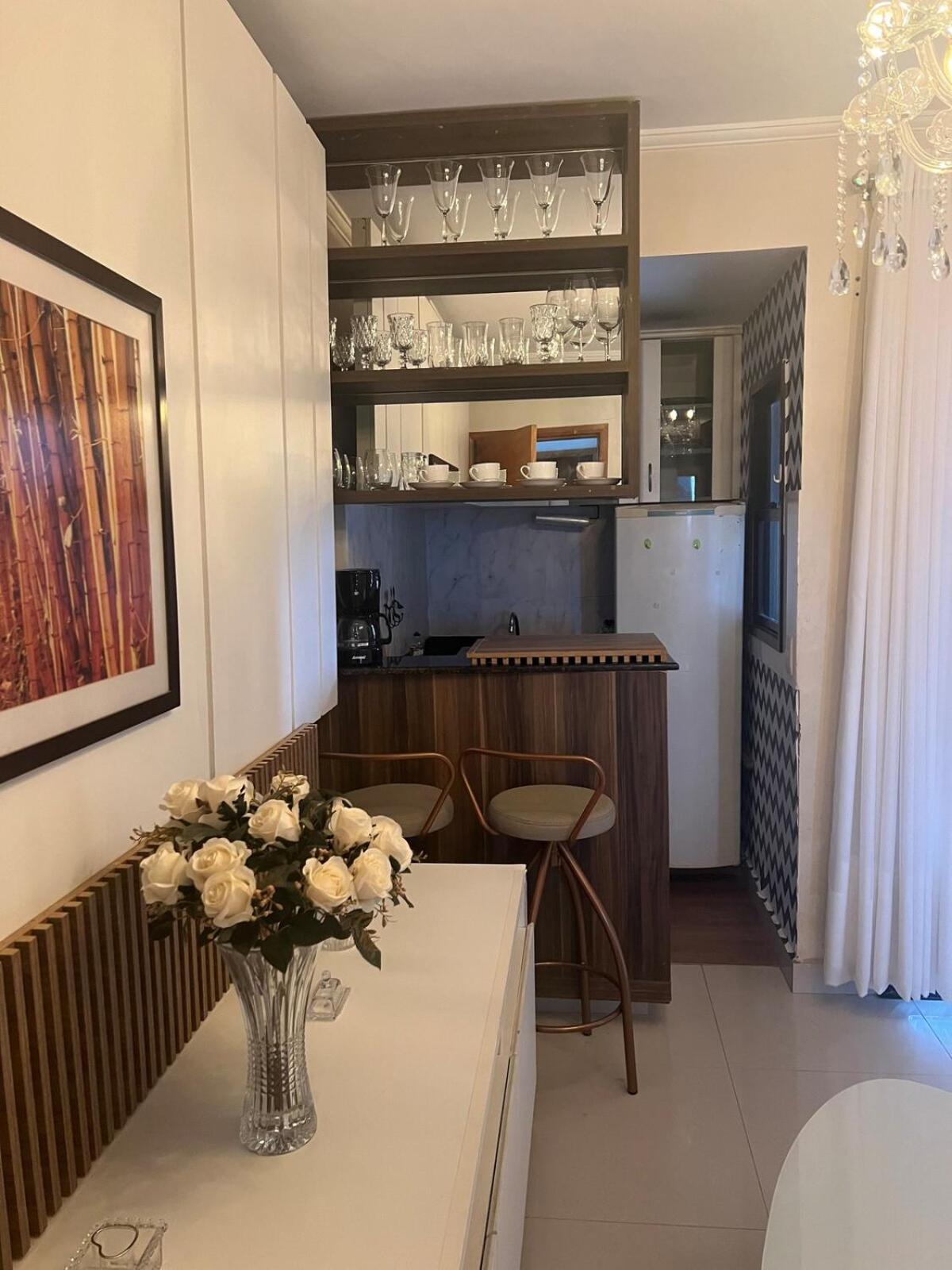 Elegancia & Conforto Flat Mobiliado Goiania Bagian luar foto